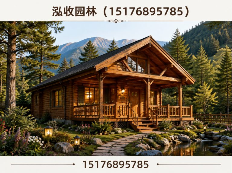 阿拉尔京津冀防腐木工程展示图